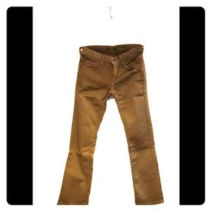 James Jeans Olive Green Straight Leg - Size 25